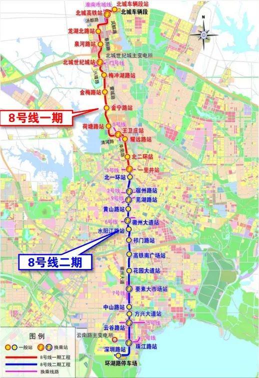 合肥地铁线路图最新概览与动态更新信息