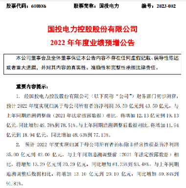 国投电力最新消息综述，动态更新与深度解析